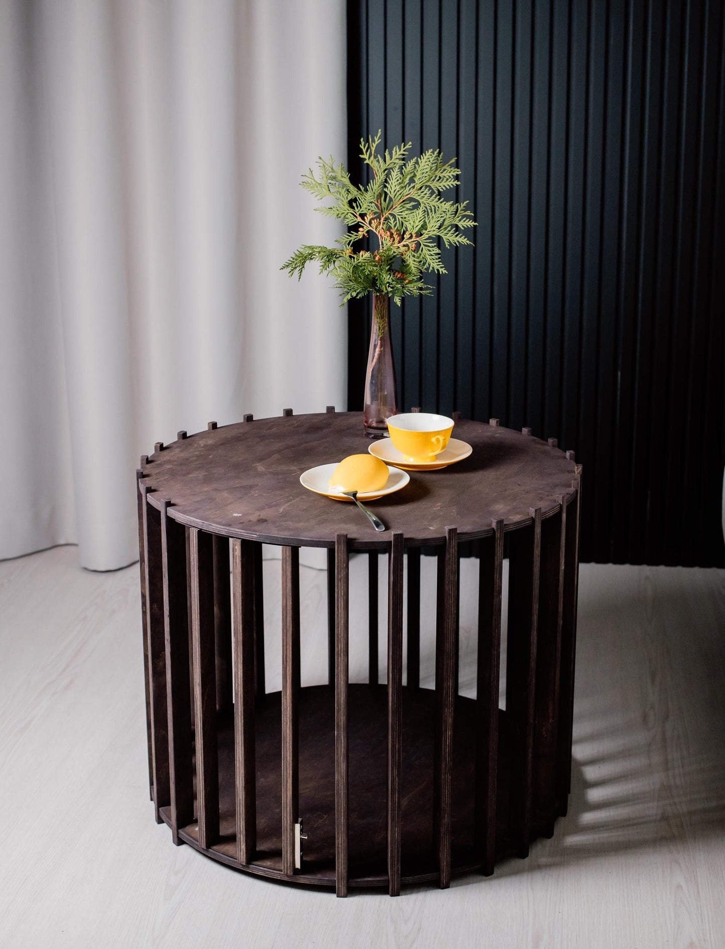 Dark Dog House - Coffee Table. Puppy House Modern Dog House Dog Bed Puppy Dog House Pet Furniture Dog Kennel