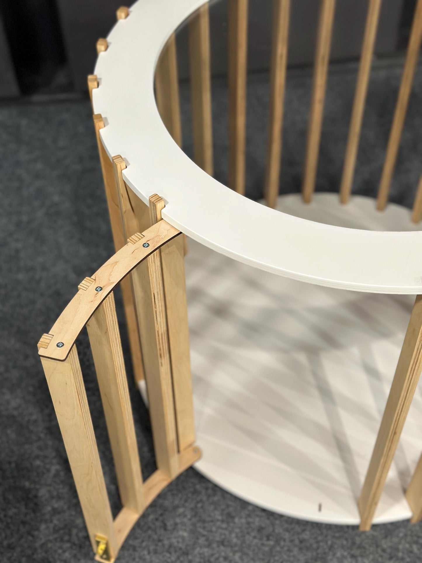 White Dog House - Coffee Table. Small Dog Crate Indoor Dog House Modern Dog Kennel Puppy Furniture Dog Bed Pet House