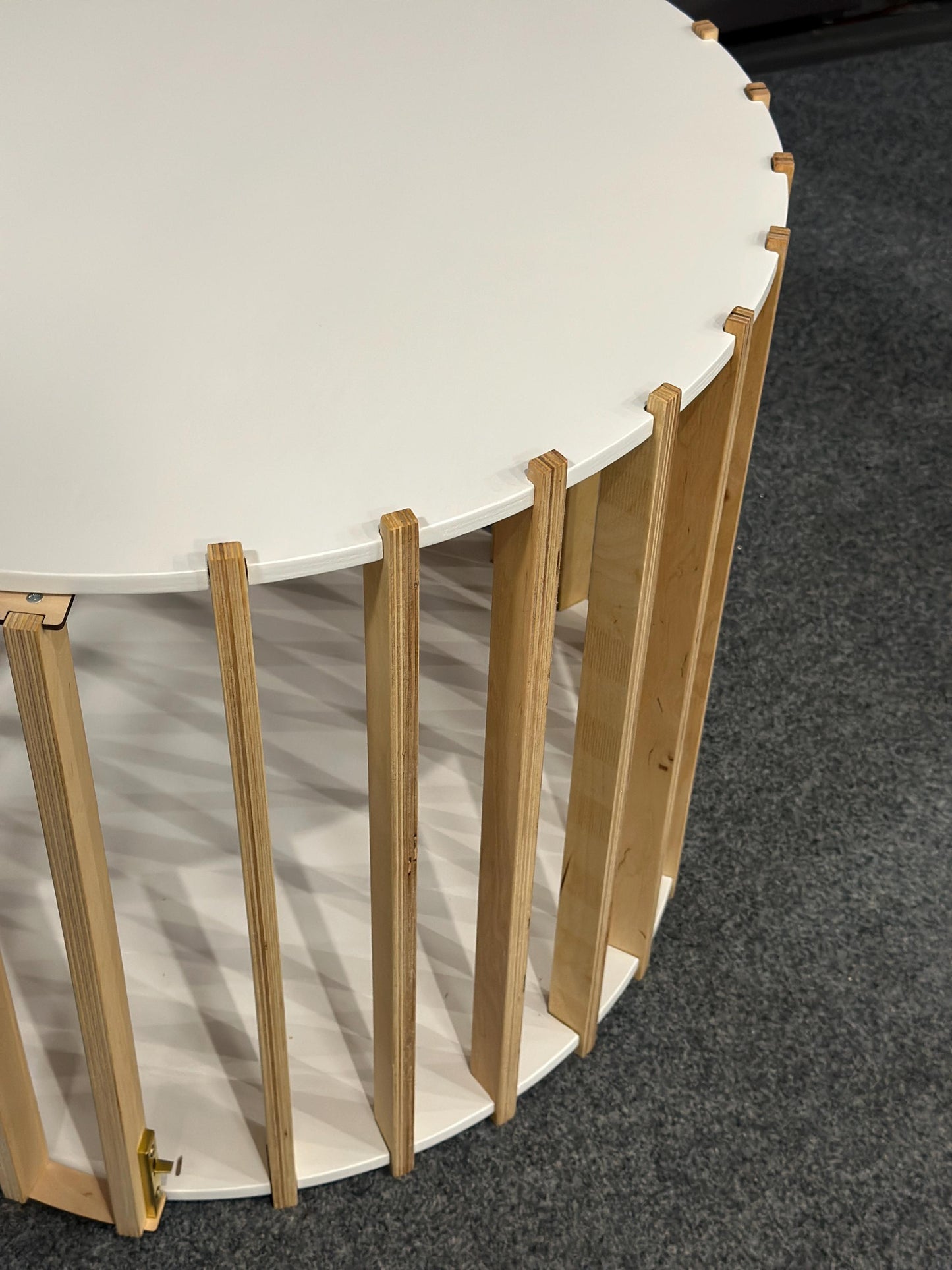 White Dog House - Coffee Table. Small Dog Crate Indoor Dog House Modern Dog Kennel Puppy Furniture Dog Bed Pet House