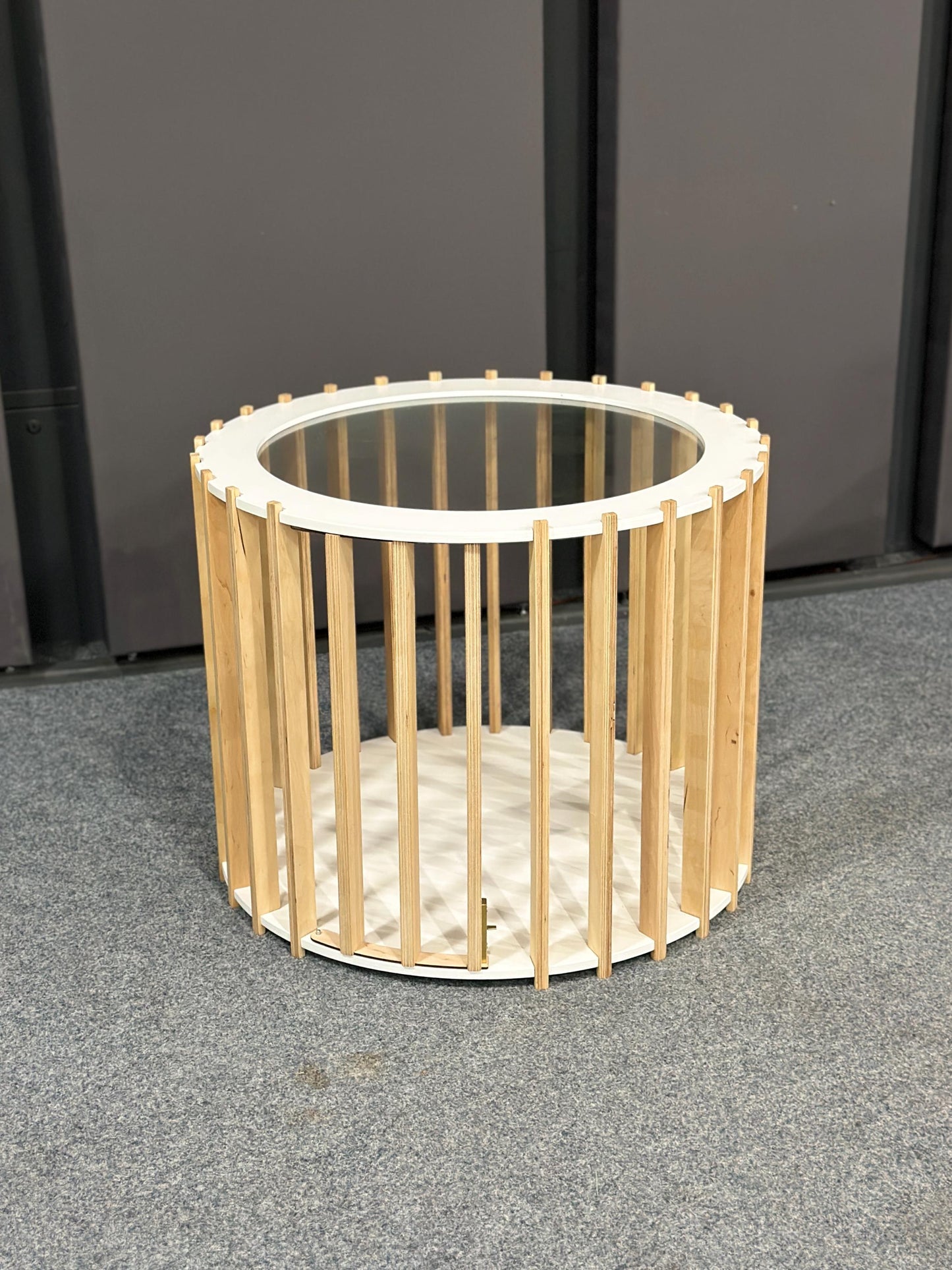 White Dog House - Coffee Table. Small Dog Crate Indoor Dog House Modern Dog Kennel Puppy Furniture Dog Bed Pet House