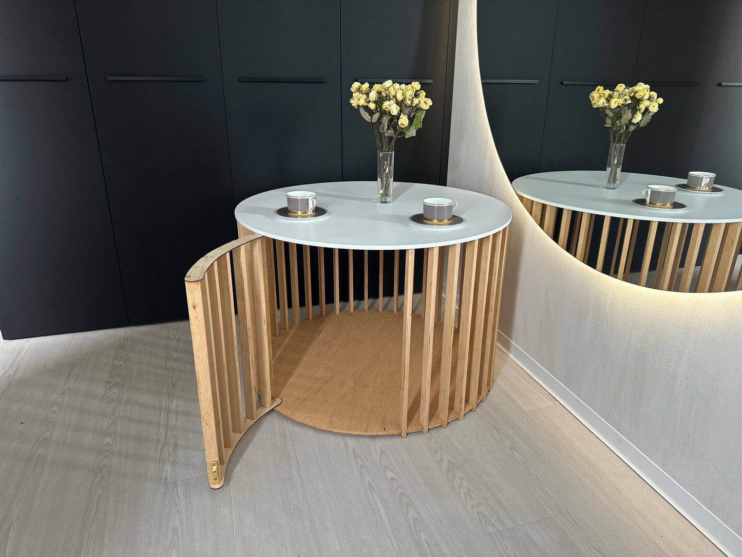 Large Dog House - Coffee Table. Light Modern Dog House Dog Bed Puppy Dog House Pet Furniture Dog House Crate